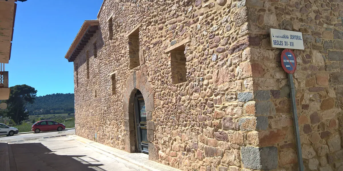 Almazara. Mancomunidad la Baronia. Valencia