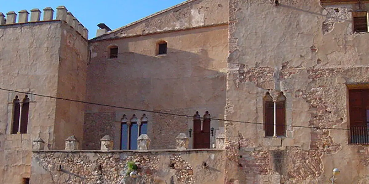 La casa palacio. Albalat dels Tarongers. Mancomunidad la Baronia. Valencia