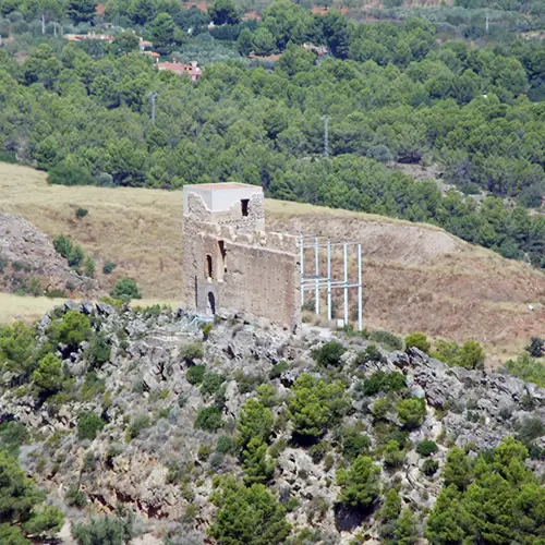 Castillo de Beselga. Mancomunidad la Baronia. Valencia