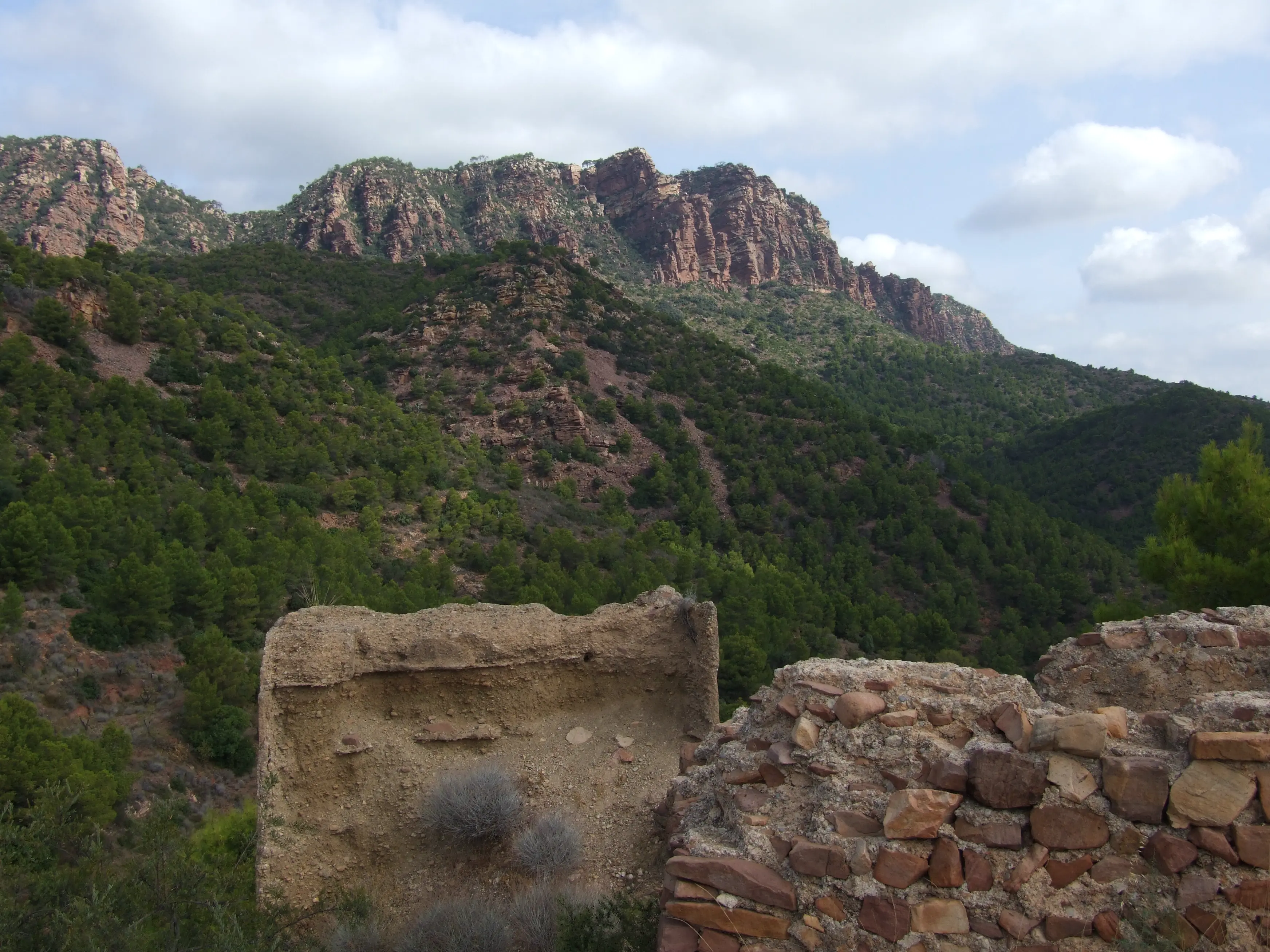 Castillo de Segart. Mancomunidad la Baronia. Valencia