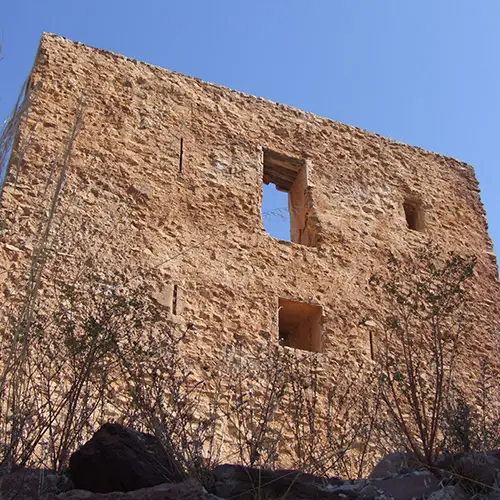 Castillo de Torres Torres. Mancomunidad la Baronia. Valencia