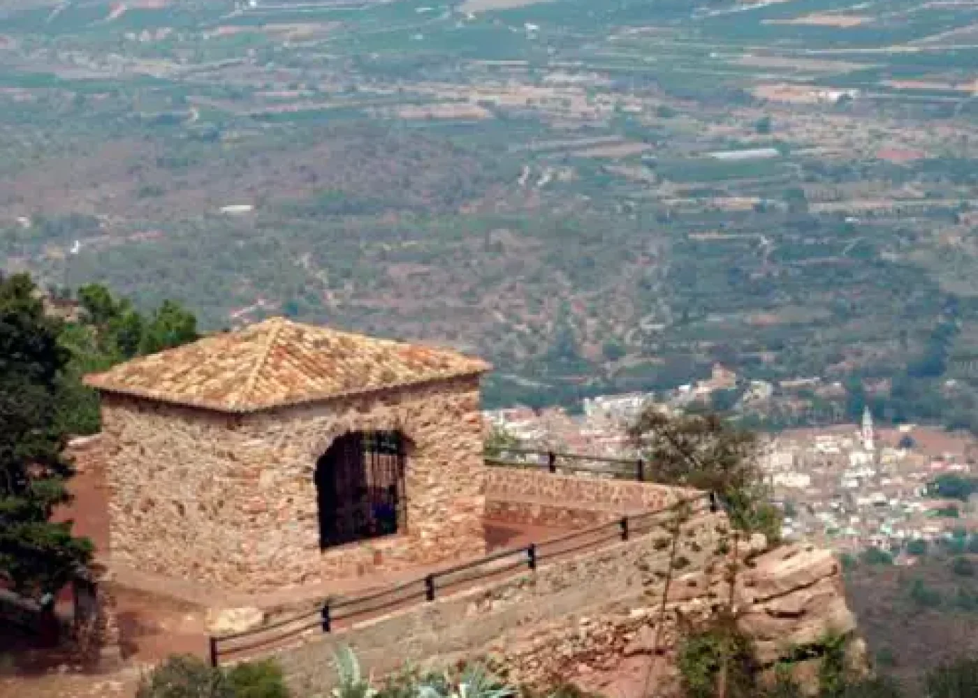 La ermita del Garbí. Mancomunidad la Baronia. Valencia
