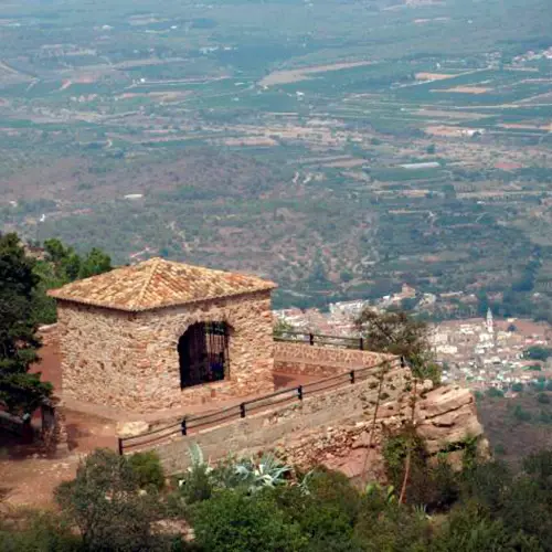La ermita del Garbí. Mancomunidad la Baronia. Valencia