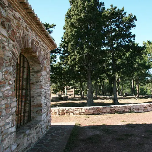 La ermita del Garbí. Mancomunidad la Baronia. Valencia