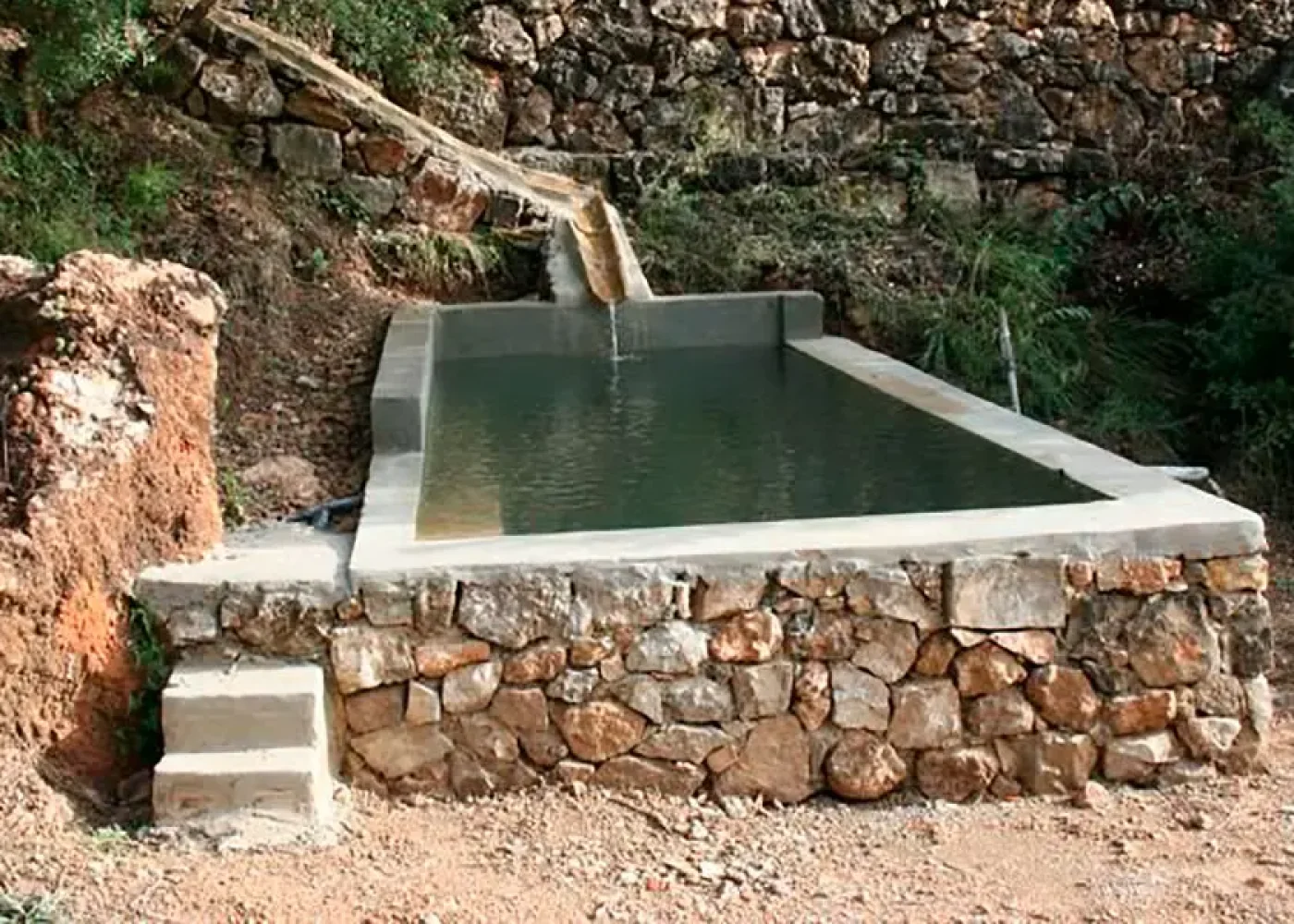 La font del Comte. Mancomunidad la Baronia. Valencia