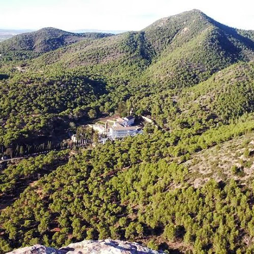 Monasterio de Santo Espíritu. Mancomunidad la Baronia. Valencia