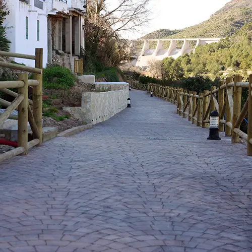 Paseo del amor. Mancomunidad la Baronia. Valencia
